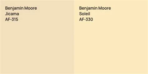 Benjamin Moore Jicama Vs Benjamin Moore Montgomery White Comparison