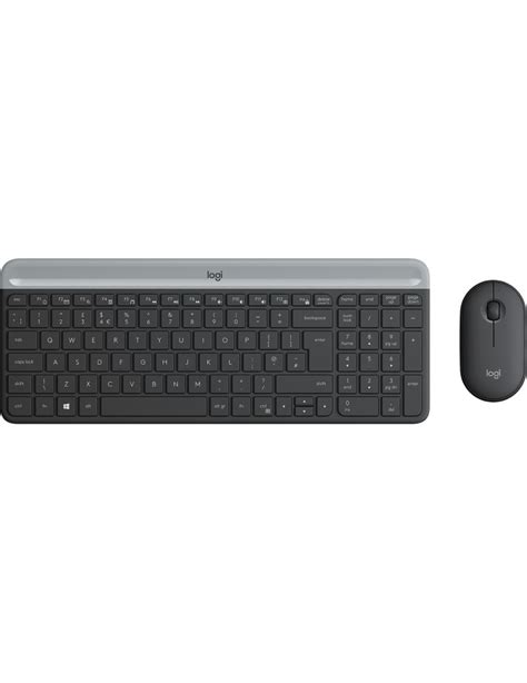 Ensemble Clavier Et Souris Sans Fil Ultra Fin Logitech Mk