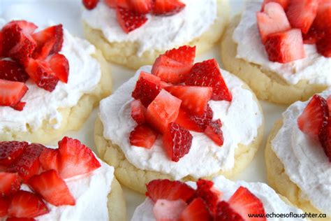 Strawberry Shortcake Cookies Echoes Of Laughter