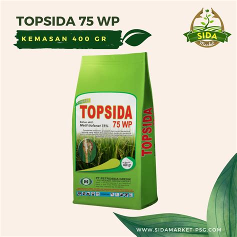 Jual Fungisida Top Sida Wp Kms Gr Pengendali Penyakit Blas