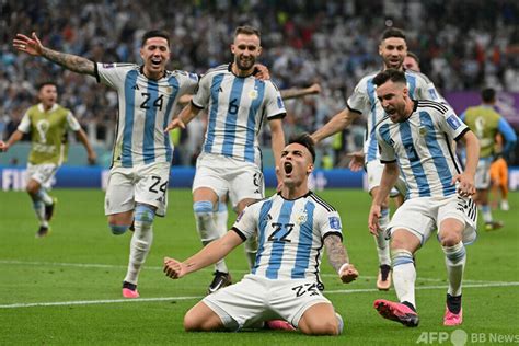 アルゼンチンが準決勝進出、オランダとの激闘制す カタールw杯 写真35枚 国際ニュース：afpbb News