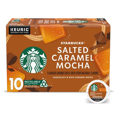 Buy Starbucks K Cup Coffee PodsSalted Caramel Mocha Flavored Coffee