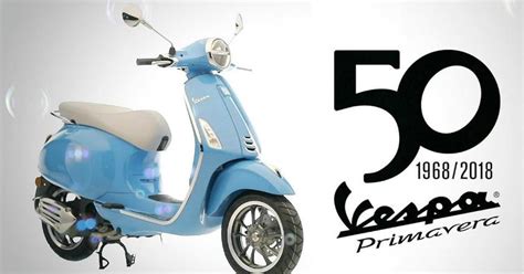 Vespa 50th Limited Edition Segera Dirilis Di Indonesia