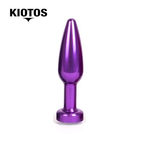 KIOTOS Aluminum Butt Plug 2 Pret 108lei Dop Anal Din Aluminiu Mov