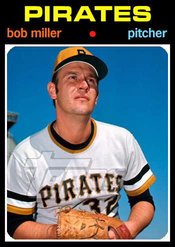 1971 Baseball Card Update 1971 Pittsburgh Pirates 1st 97 65 599