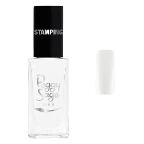 Peggy Sage Nail Lacquer Stamping Blanc 961 11ml EquoTrad