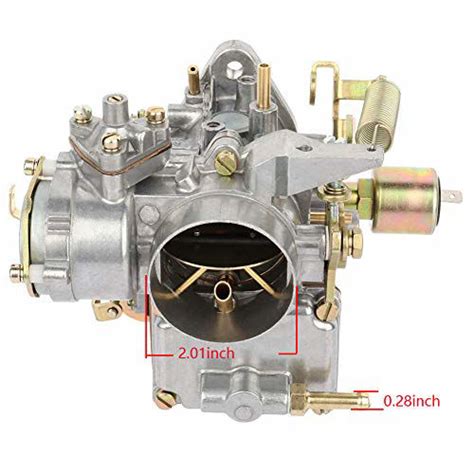 GetUSCart 34PICT 3 Carburetor For VW Beetle Super Beetle Type 1 Air