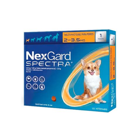 Nexgard Spectra 2 A 3 5kg - NexGard Spectra® 2 a 3.5 Kg – Protección Completa Contra Parásitos ...