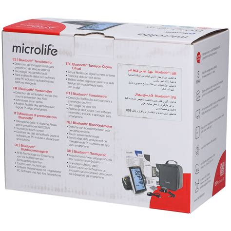 Microlife Tensiom Tre A Touch Bluetooth Pc S Redcare Pharmacie