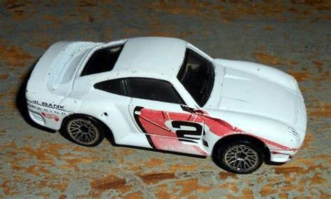 Vintage Toys Hot Wheels White Race Car Hi Bank By TheBackShak