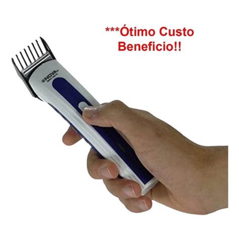 Máquininha Corta Barba Cabelo Peito Perna Pelos Pézinho Nova em