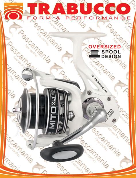 Carrete Trabucco Mito Xlt Oversized Spool Spinning Bolo Feeder