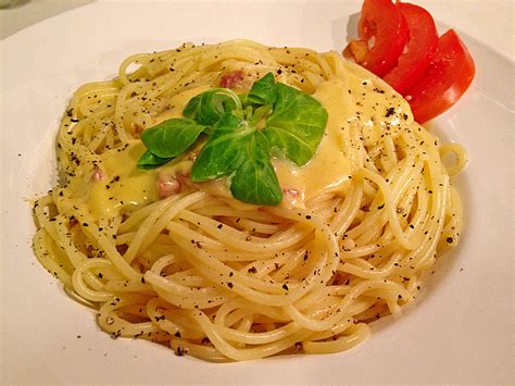 Spaghetti Alla Carbonara Nach S Dtiroler Art Von Fadi Chefkoch De