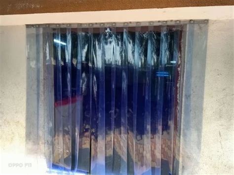 Plane Transparent Pvc Strip Door Curtain Thickness Mm At Rs