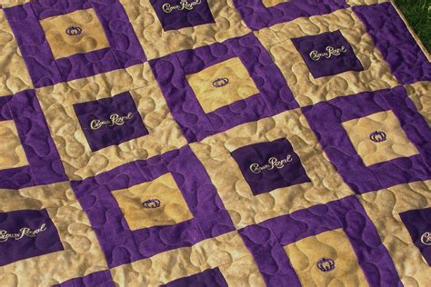 Crown Royal Quilt | Crown royal quilt, Crown royal crafts, Crown royal