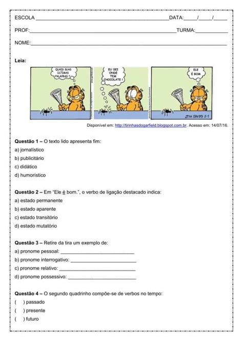 Estrutura Do Verbo Exercicios 7 Ano Várias Estruturas Hot Sex Picture