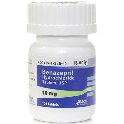 Benazepril Hcl 10mg Rx Products