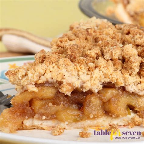 Pioneer Woman Apple Crumb Pie Table For Seven