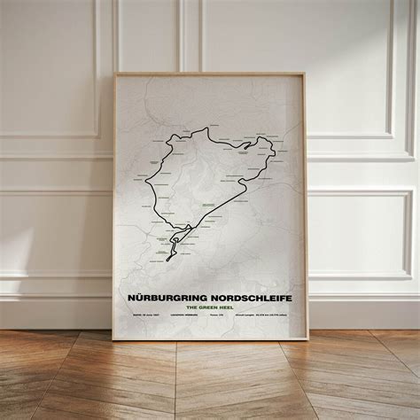 N Rburgring Nordschleife N Rburgring Nordschleife Poster X Cm Etsy