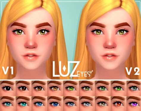 Luz Eyes mod for The Sims 4 - Download