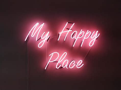 Neon My Happy Place Neonlaria Artofit