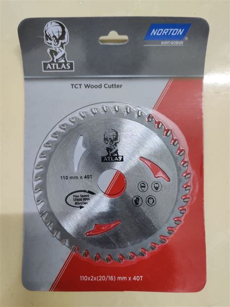 4 Inch Norton Atlas Tct Wood Cutting Blade 40 At Rs 122 Piece In Ernakulam Id 26198507330