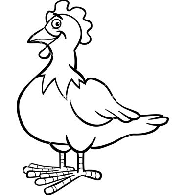 Hen Cartoon Images Black And White Hen Webstockreview Bocmacwasuau