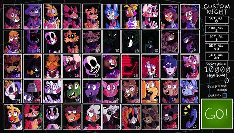 Ucn Roster By Na Bird Rfivenightsatfreddys