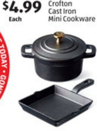 Crofton Cast Iron Mini Cookware Offer At Aldi