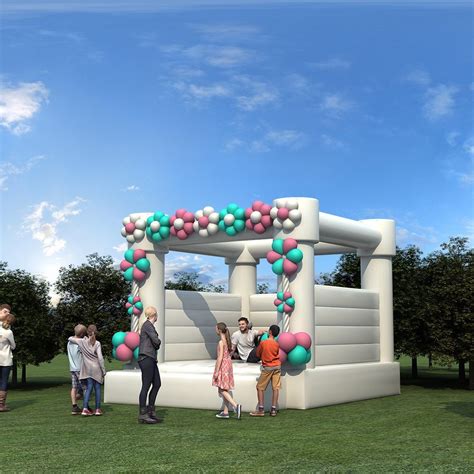 Mini White Inflatable Wedding Jumping Castle China Bouncy Castle And Wedding Tent Price