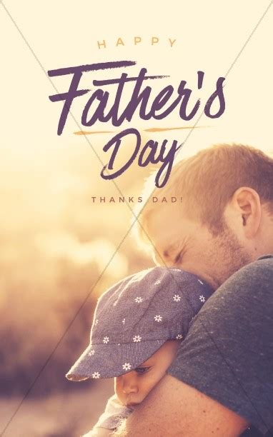 A Father S Love Church Father S Day Bulletin Clover Media