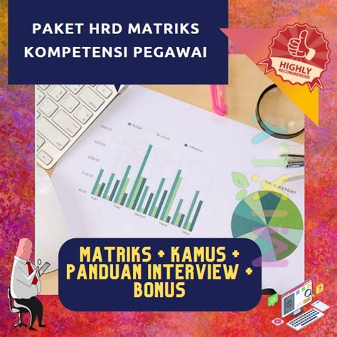 Paket Hrd Matriks Kompetensi Pegawai Panduan Interview Model Kamus