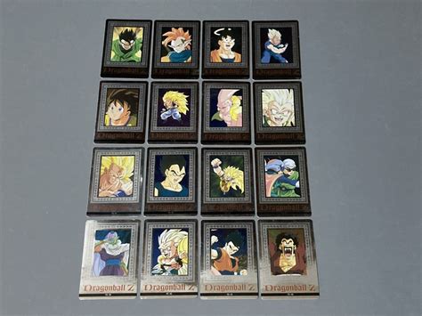 【やや傷や汚れあり】ドラゴンボール カードダス アマダ 「ヒーローコレクション」 第4弾 プラチナカード16枚コンプの落札情報詳細