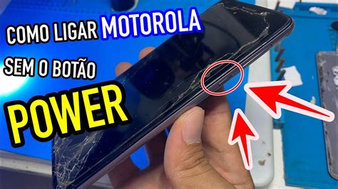 Como LIGAR qualquer MOTOROLA sem o BOTÃO de LIGAR Moto G6 G6 PLAY