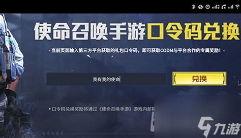 使命召唤手游口令码在哪 输入页面在哪里介绍 使命召唤手游九游手机游戏