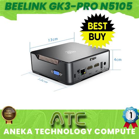 Mini Pc Gk Pro Intel N Gb Ssd Wifi Hdmi Vga Windows Pro