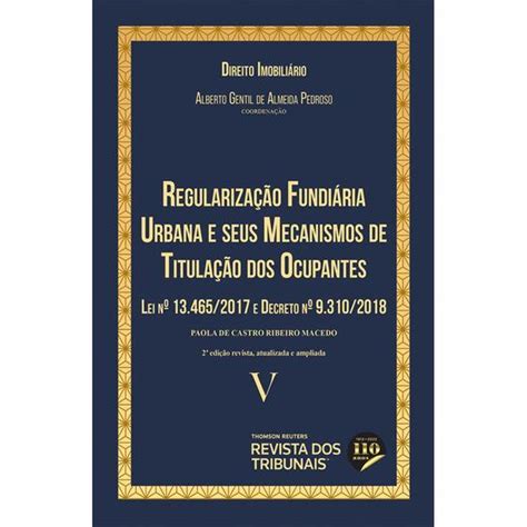 Livro Regularização Fundiária Urbana e Seus Mecanismos de Titulação