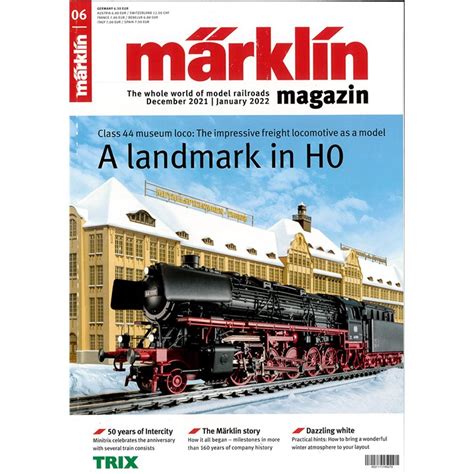 Märklin 360383 Märklin Magazin 62021 Engelska