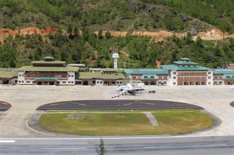 Landing at Paro Airport - a thrilling experience