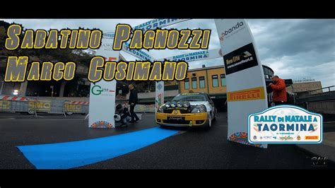 Rally Taormina 2022 Sabatino Pagnozzi Marco Cusimano Renault Clio