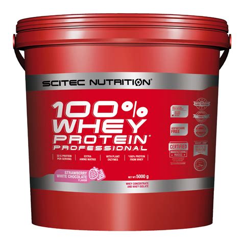 Scitec Nutrition 100 Whey Protein Professional 5 Kg Prisgaranti And Fri Retur Proteinbolaget