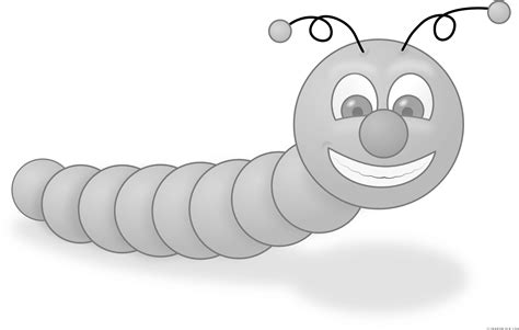 Download Caterpillar Clipart Ulat Buku Worm Clip Art Clipartkey