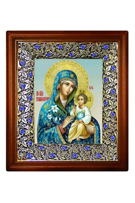 Купить икону Божья Матерь Неувядаемый Цвет (21*24 см), арт СТ-03048-1 ...