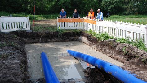 Neue Leitungen fürs Trinkwasser