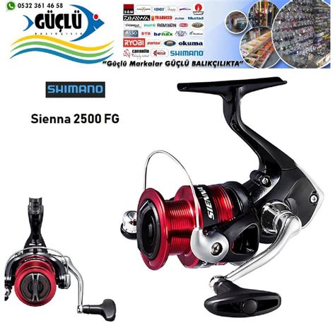 Shimano Sienna Fg Hg Y Ksek Devir Spin Olta Makinesi