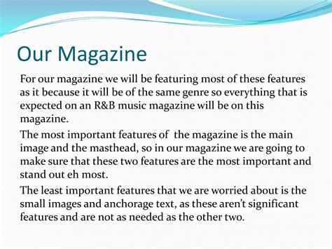 Magazine Labelling Ppt