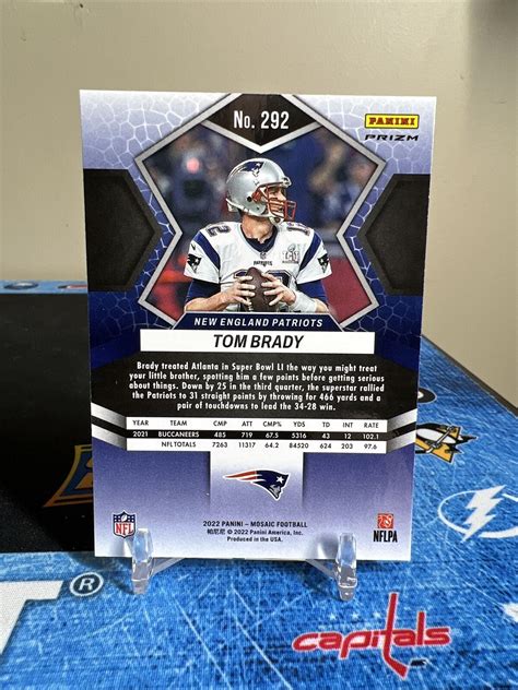 Mavin Panini Mosaic Tom Brady Super Bowl Li Mvp Orange Reactive