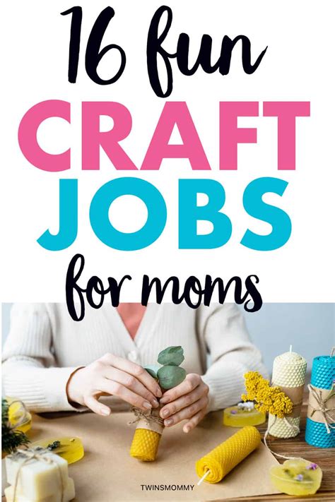 16 Fun Crafting Jobs To Make Money At Home Twins Mommy