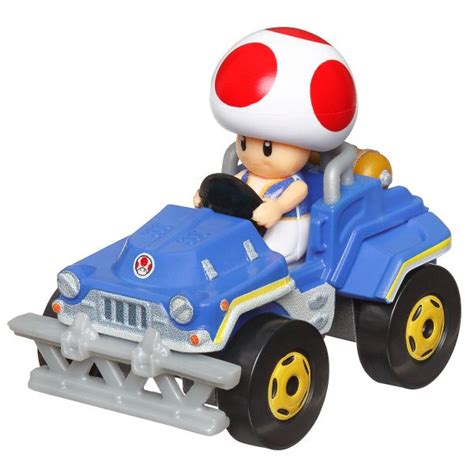 Hot Wheels Mario Kart Coche Toad Joguiba