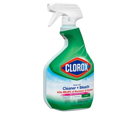 Clorox Clean Up All Purpose Cleaner With Bleach Spray Bottle Original 32 Oz